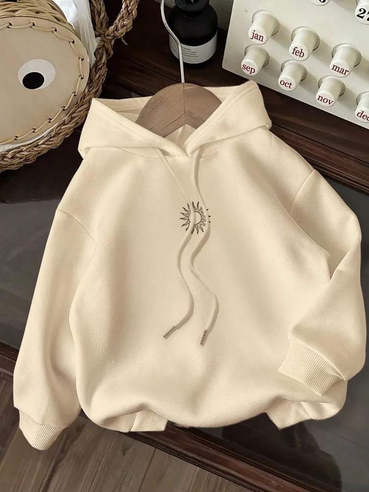2pcs/Set Pullover Sweatshirt