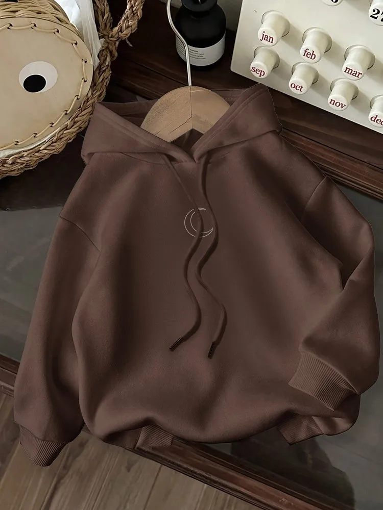 2pcs/Set Pullover Sweatshirt