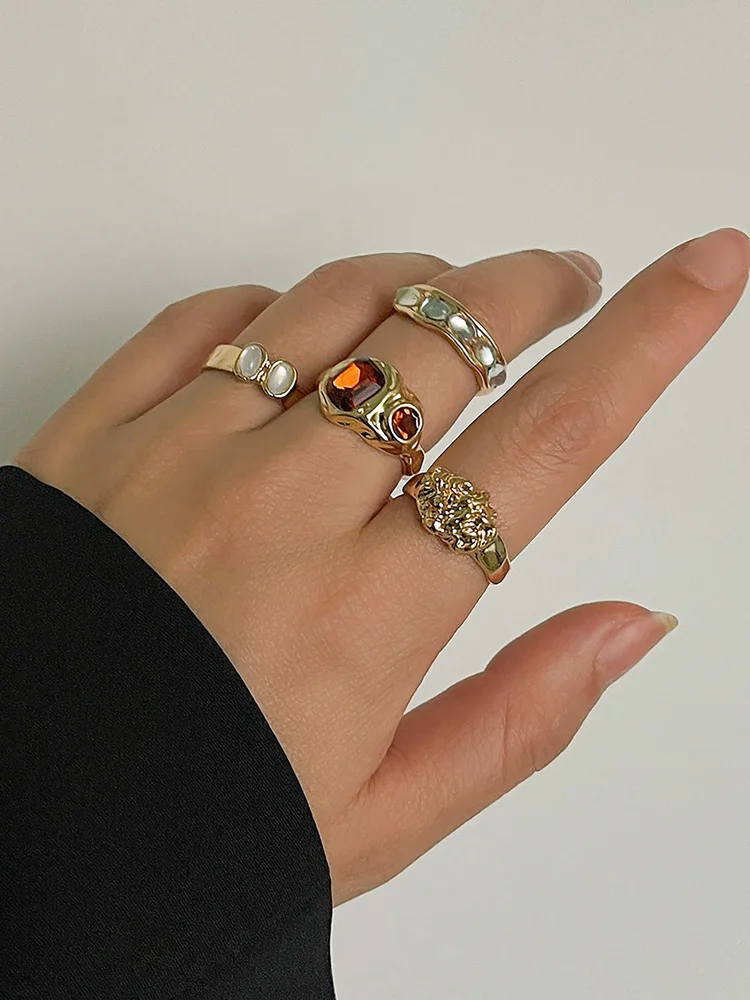 Rhinestone Ring Set 51 Rhinestone Ring Set