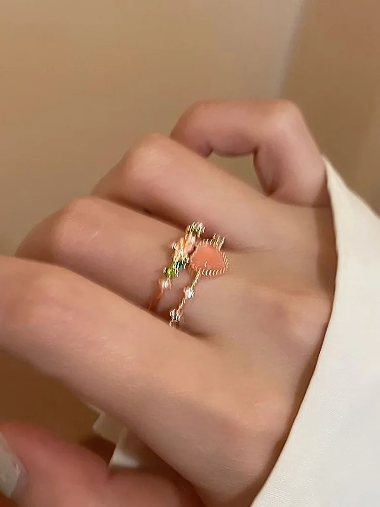 Rhinestone Ring Set 46 Rhinestone Ring Set