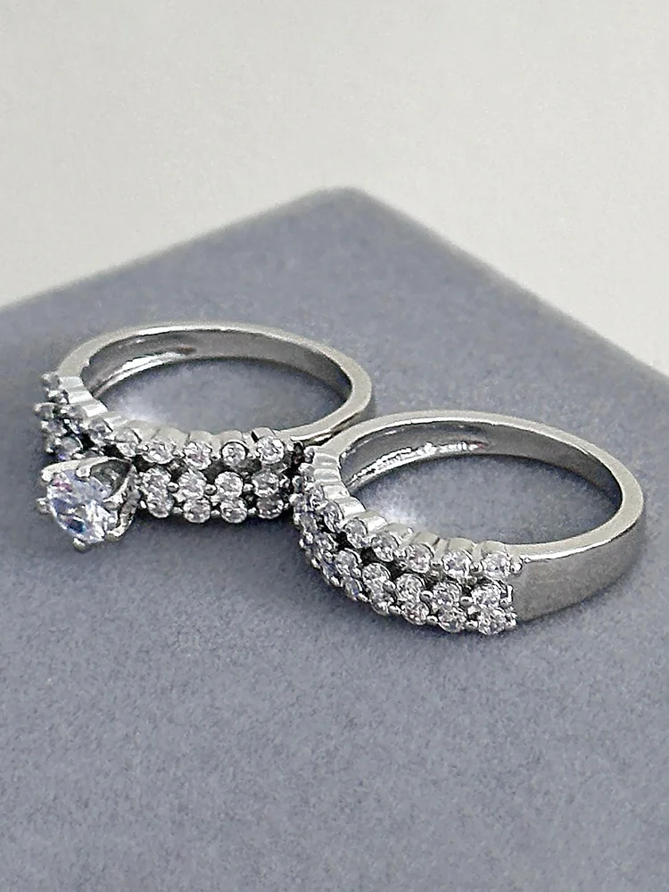 Rhinestone Ring Set 37 Rhinestone Ring Set
