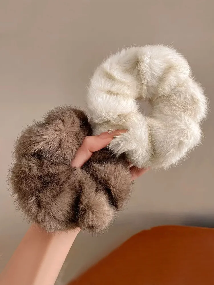 Fur Hair Tie
