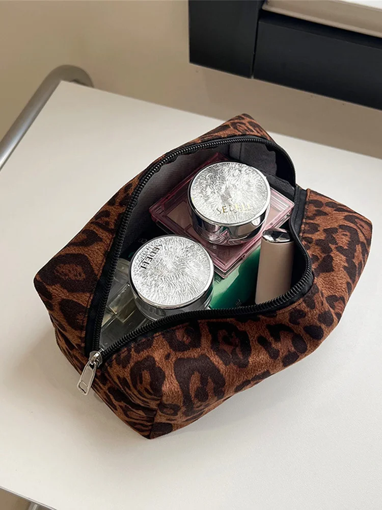 3D-Kitten&Leopard Makeup Bag