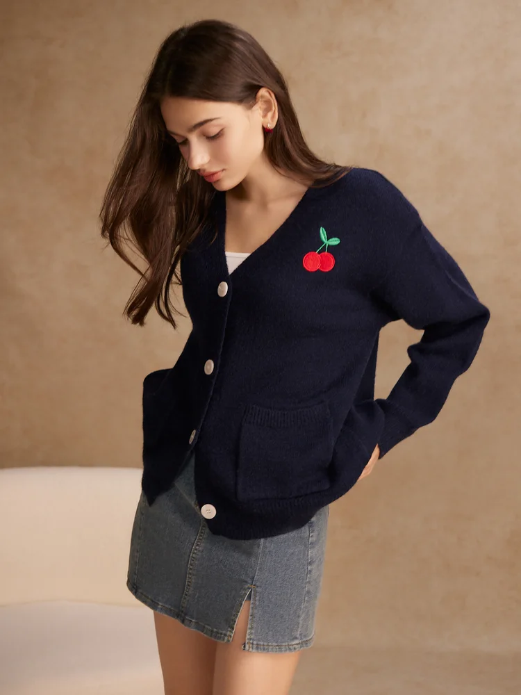 Button Knit Cardigan