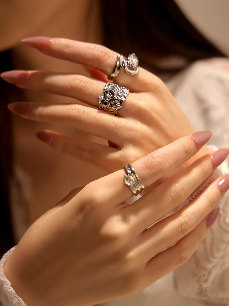 Rhinestone Ring Set 32 Rhinestone Ring Set