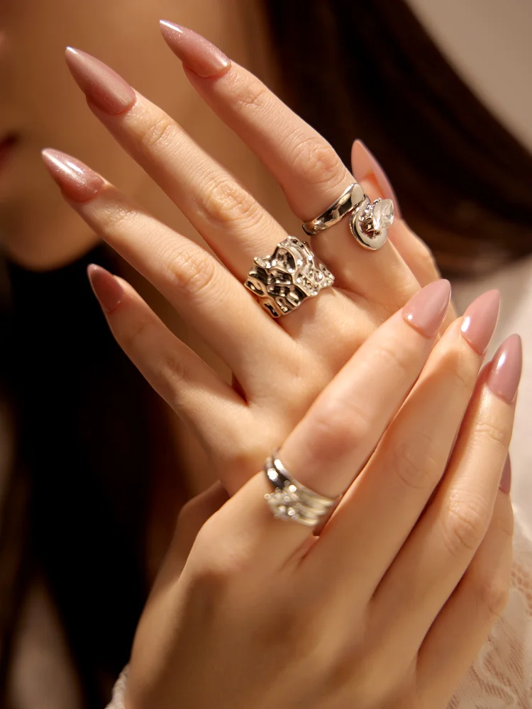 Rhinestone Ring Set 34 Rhinestone Ring Set