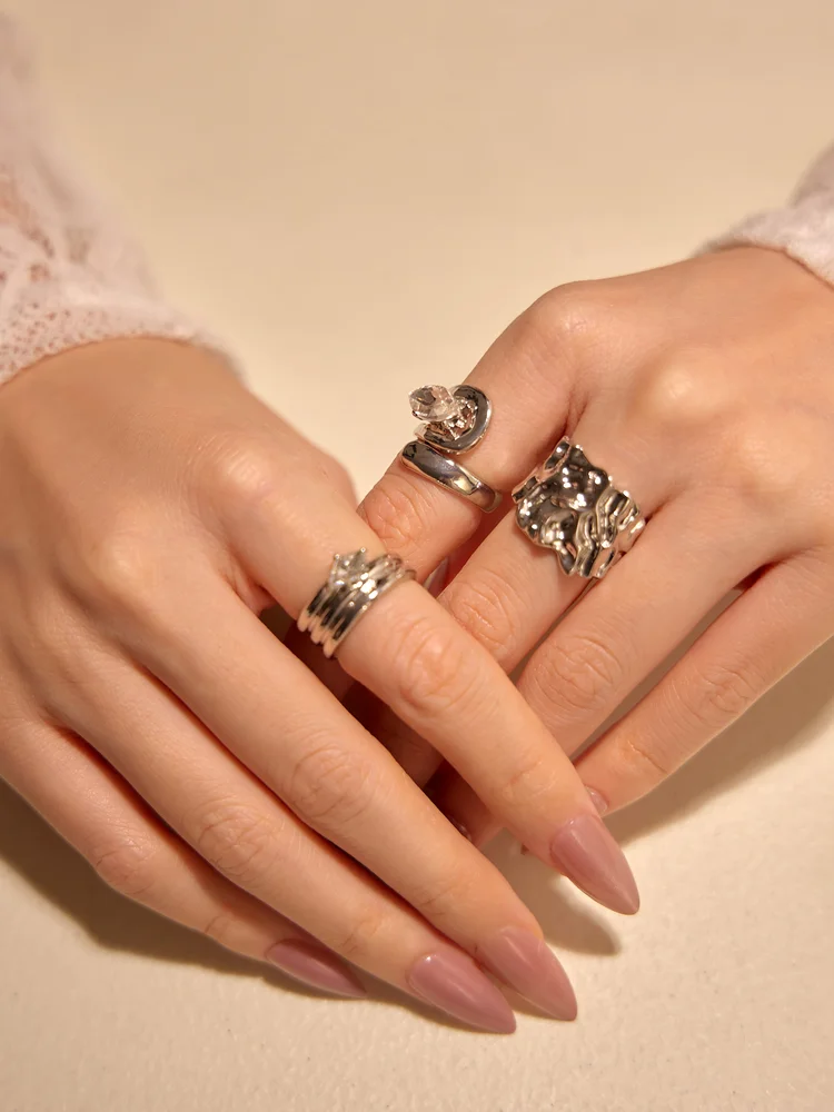 Rhinestone Ring Set 35 Rhinestone Ring Set