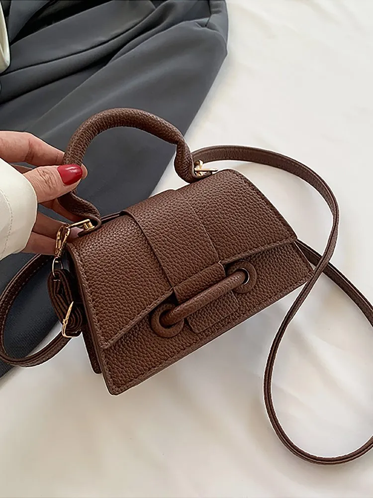 Solid Box Crossbody Bag 4 Solid Box Crossbody Bag