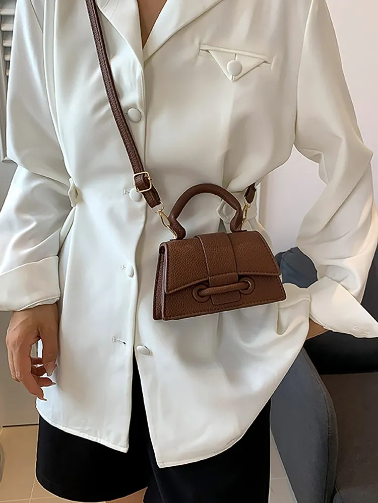Solid Box Crossbody Bag 7 Solid Box Crossbody Bag