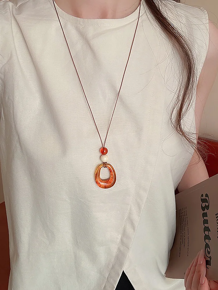 Geometric Artificial jewellery - Pendant Necklace 15 Geometric Artificial jewellery - Pendant Necklace