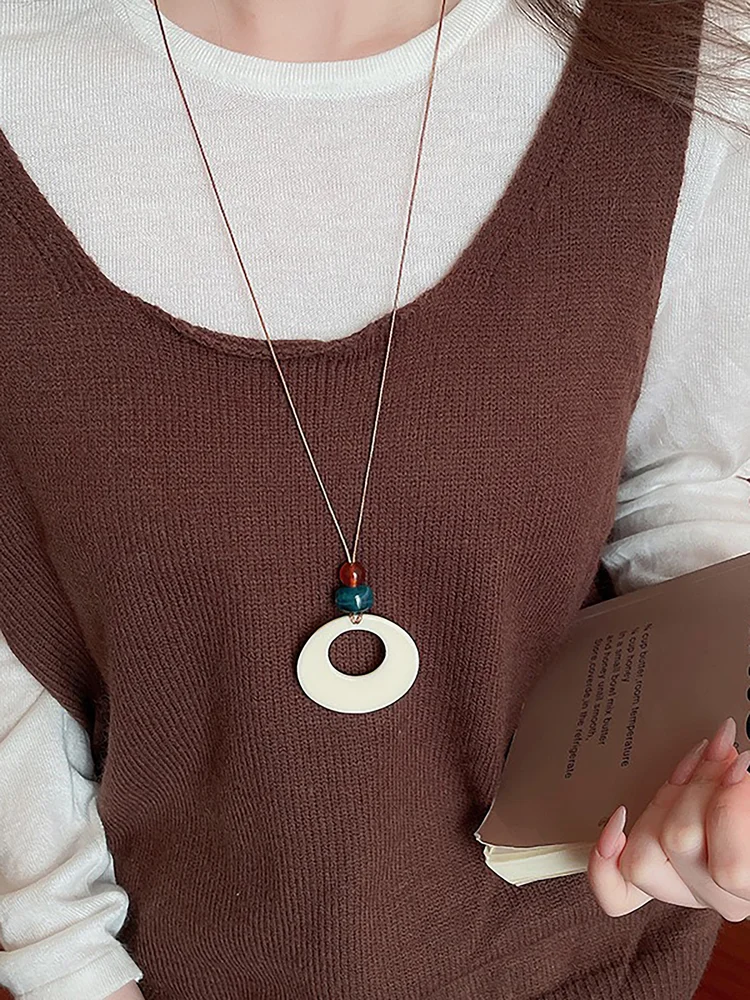 Geometric Artificial jewellery - Pendant Necklace 18 Geometric Artificial jewellery - Pendant Necklace