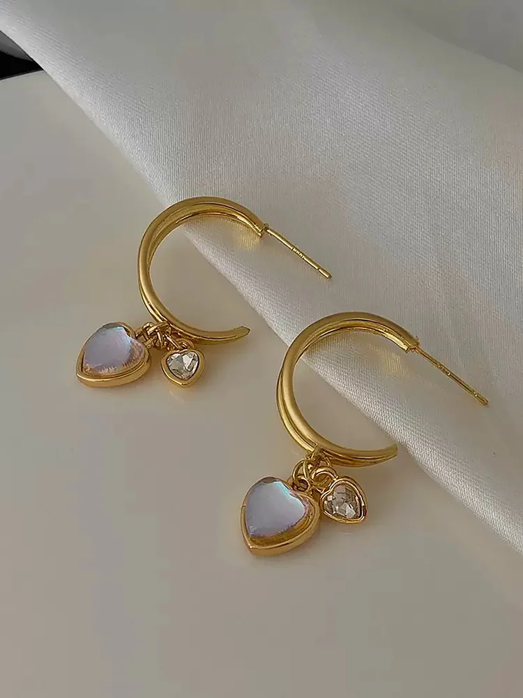 Heart Artificial Jewellery - Dangle