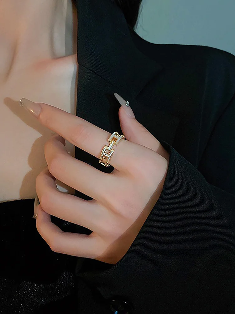 1pc-Alphabet Fashion Ring