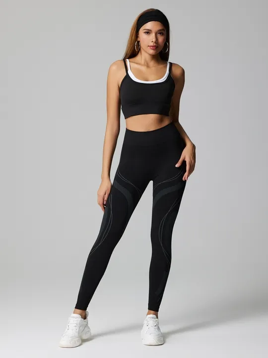 Colour Block Gym Legging