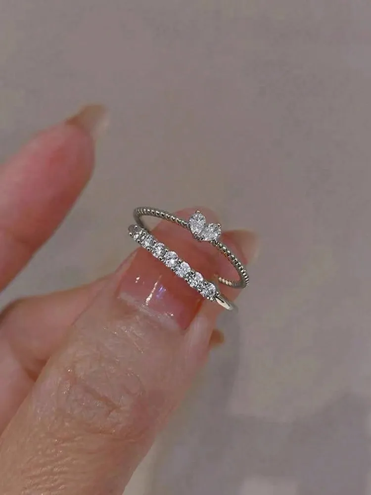 Rhinestone Ring Set 15 Rhinestone Ring Set