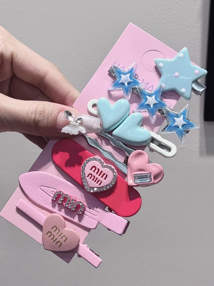 7 Pcs Star Hair Clip