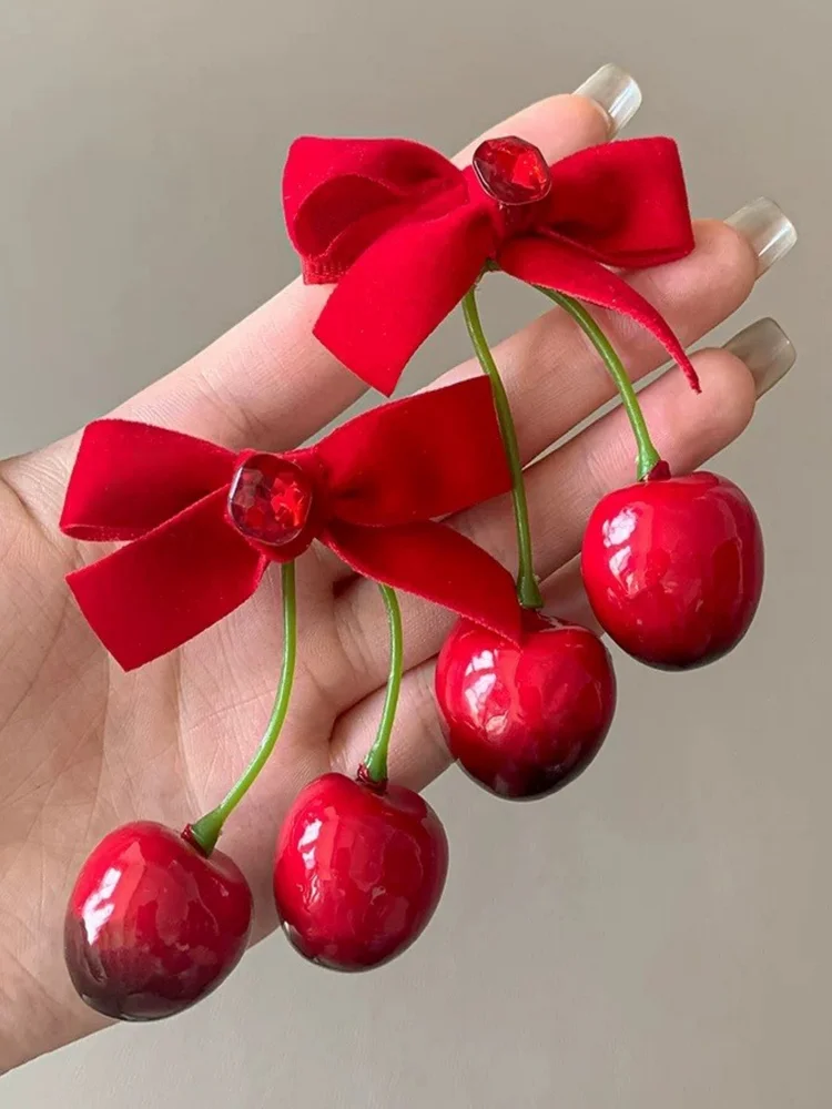2 Pcs Fruit Hair Clip