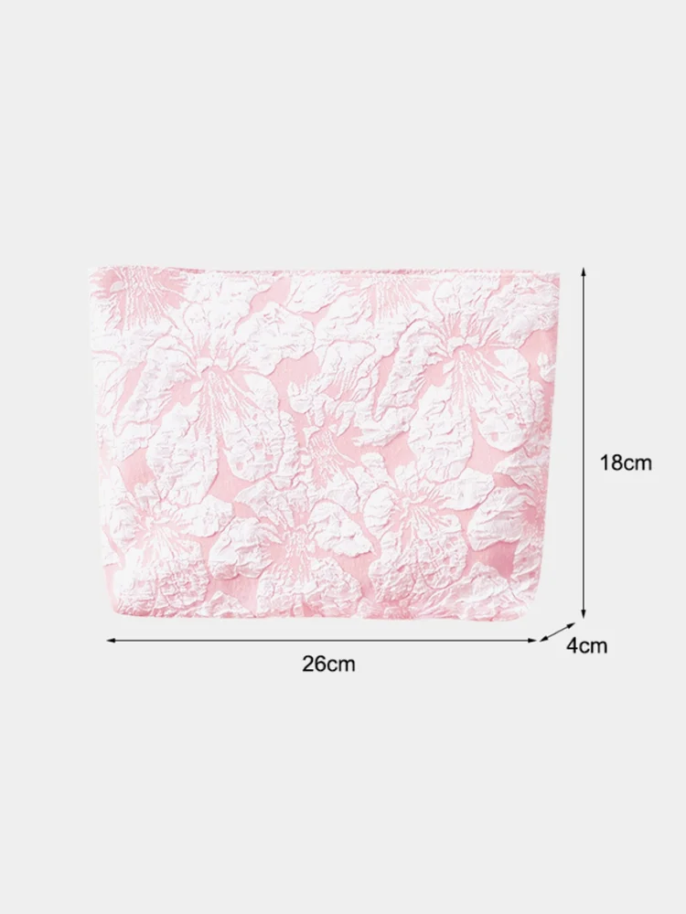 Jacquard Makeup Pouch
