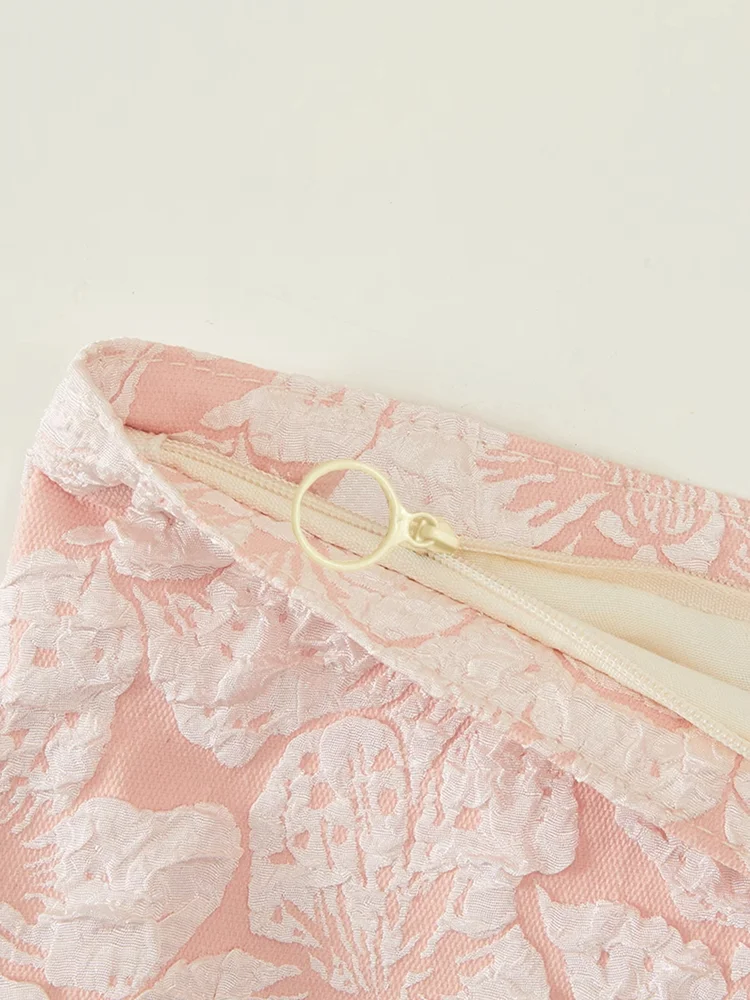 Jacquard Makeup Pouch