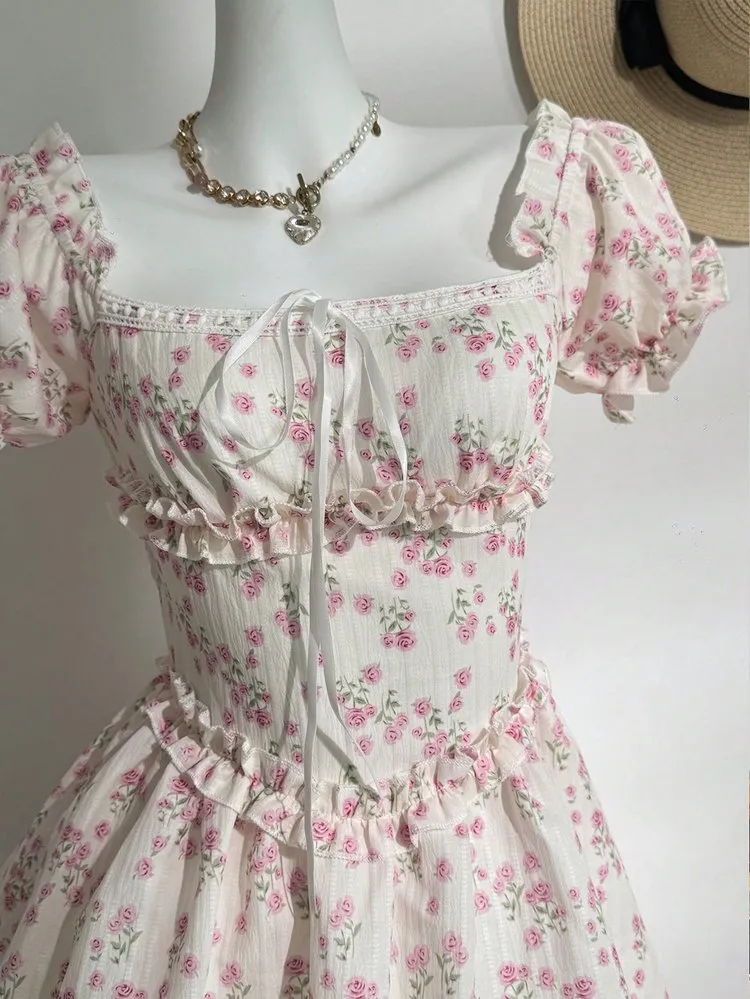 Home 35 Gathered A-Line Dress
