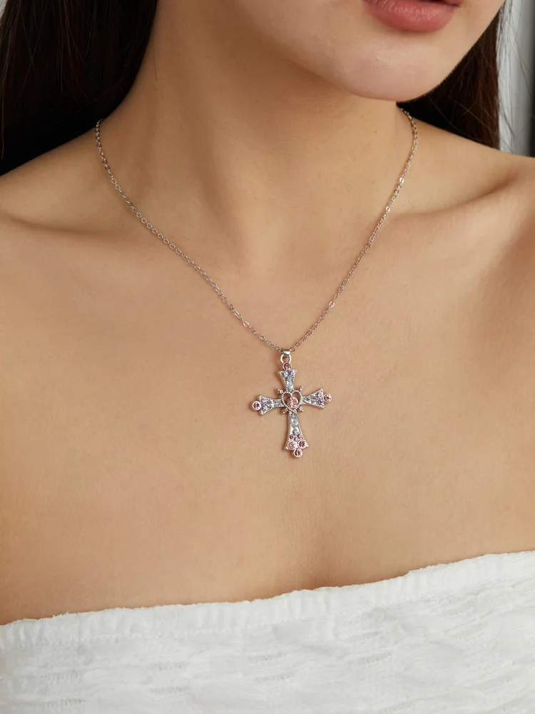 Rhinestone Artificial jewellery - Pendant Necklace