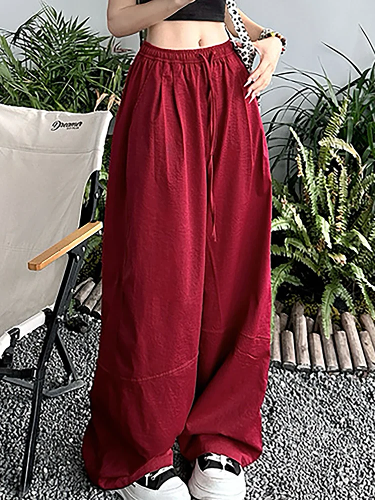 Home 78 Drawstring Straight Leg Pants