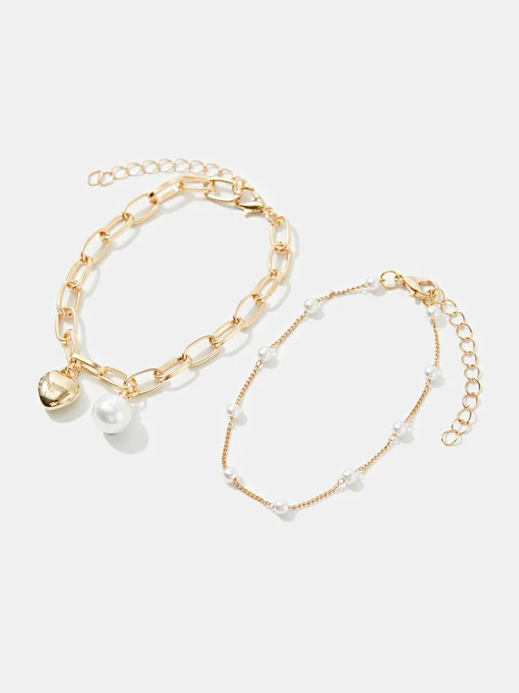 Heart Bracelet Set