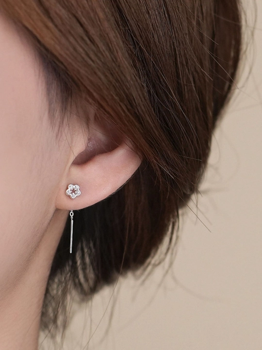 Flowers Artificial Jewellery - Stud
