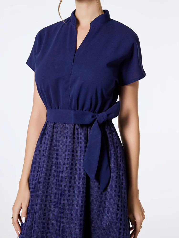 Patchwork A-Line Dress 140 Patchwork A-Line Dress