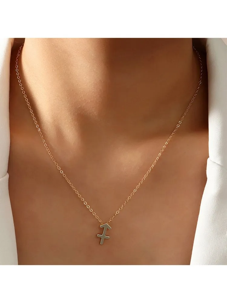 12 Sign Zodiac Necklace(One-size random shipment�?