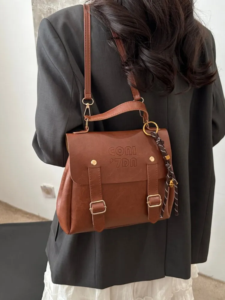 Adjustable Buckle Backpack