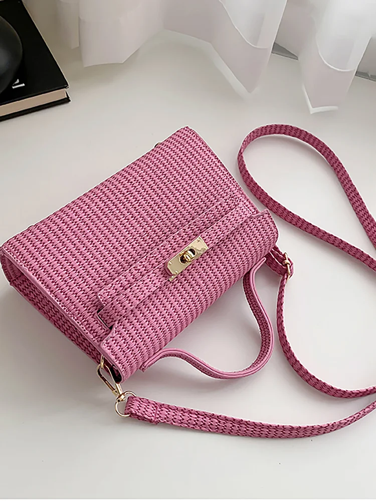 Solid Box Crossbody Bag 518 Solid Box Crossbody Bag