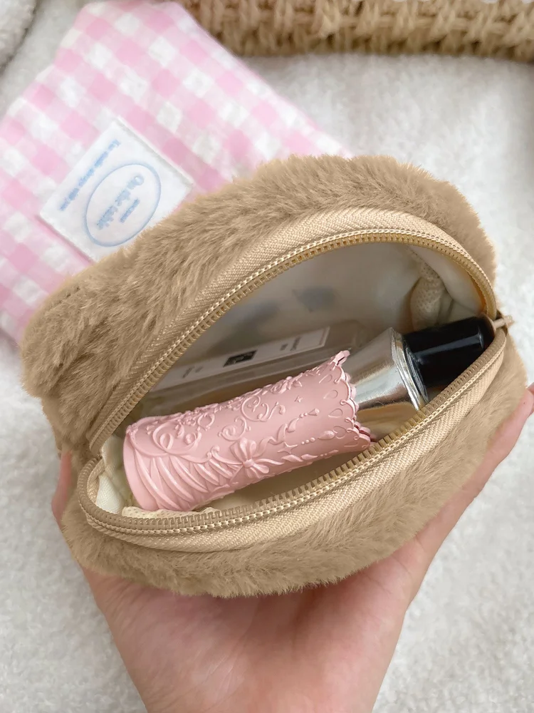 Bear-doll Furry Lipstick Bag