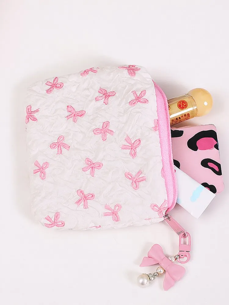 Bow Makeup Pouch