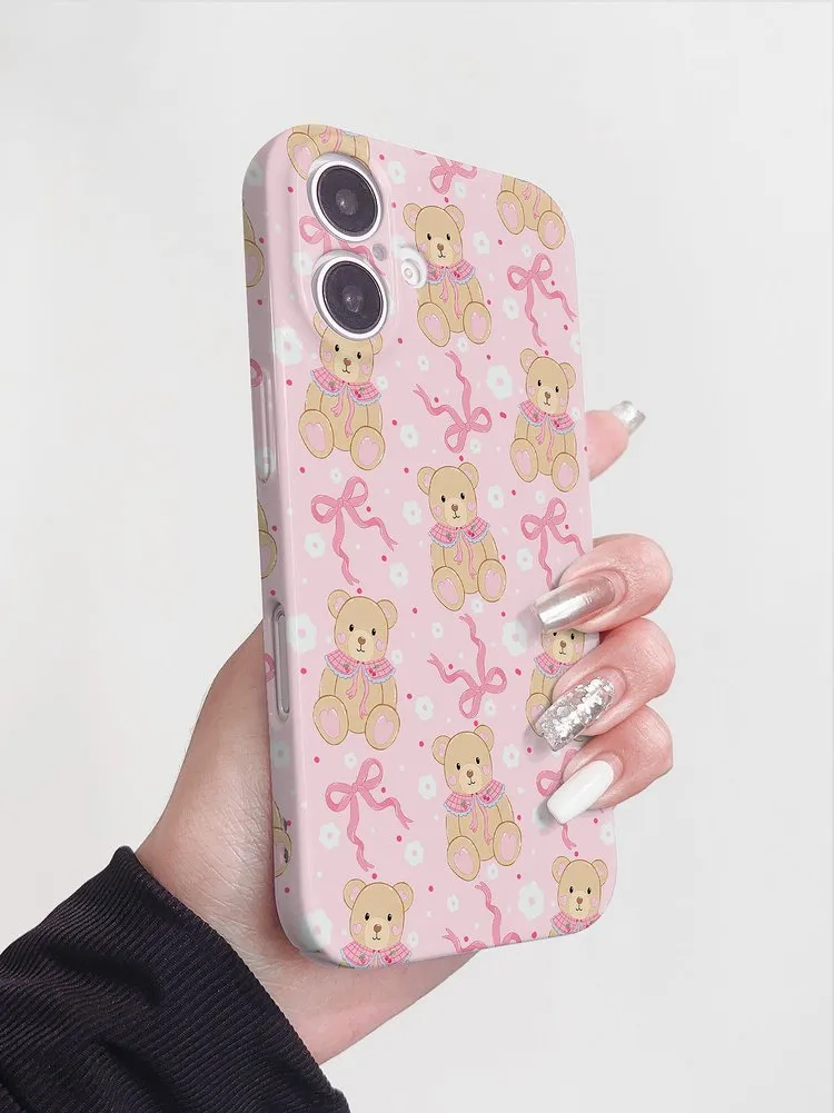 Bear Print Phone Case