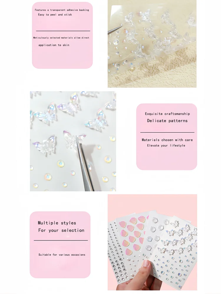 Rhinestone Nail And Body Art