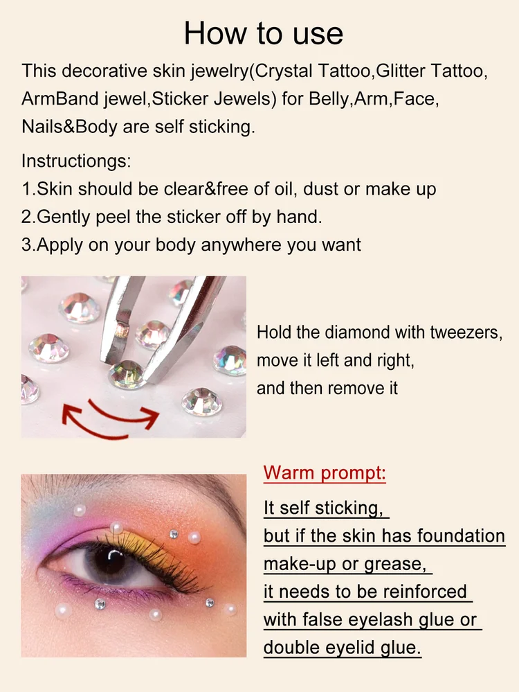 Rhinestone Nail And Body Art