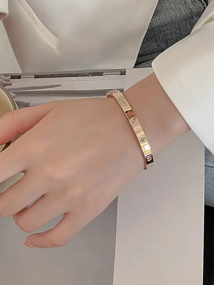 Rhinestone Bangle