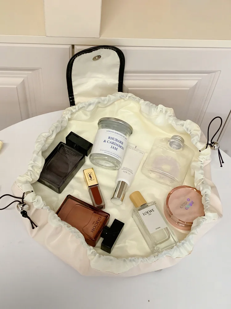 Color Block Makeup Bag
