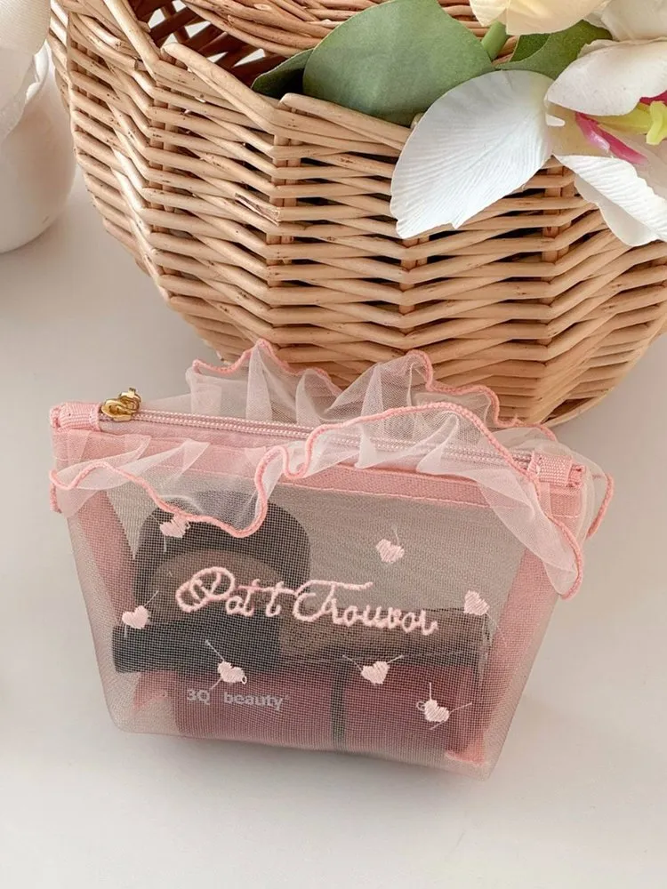 Embroidery Lipstick Bag