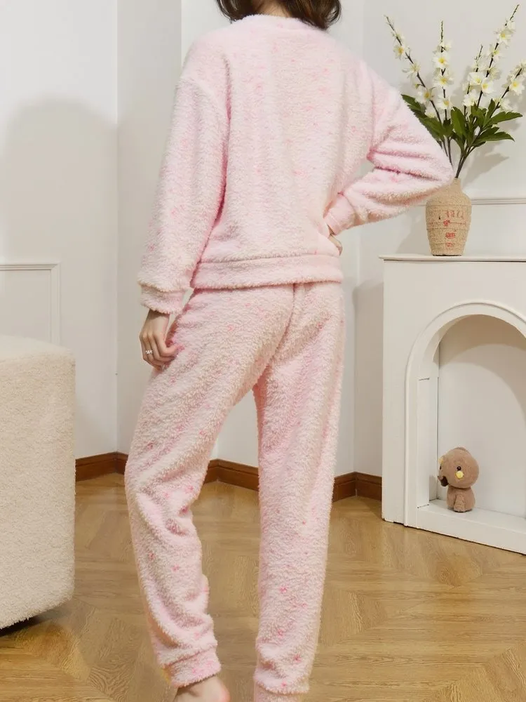 3D Embroidery Lounge Set
