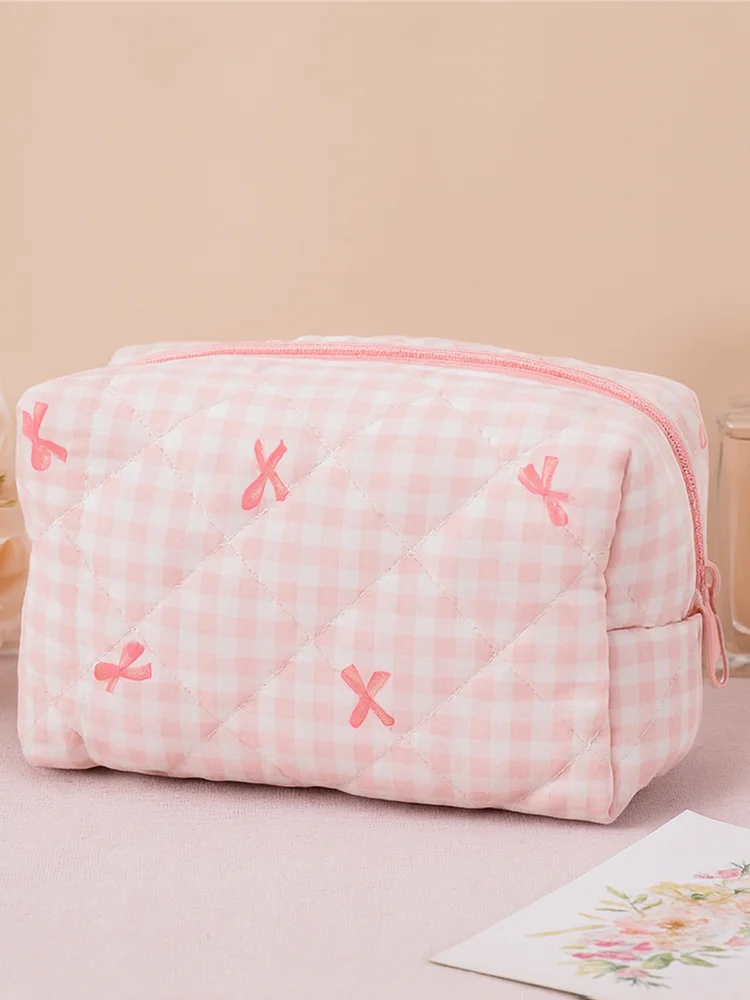 Bow Makeup Bag