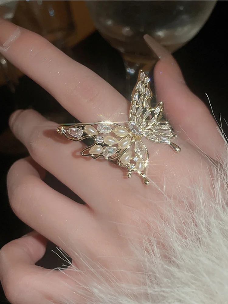 1pc Butterfly Fashion Ring