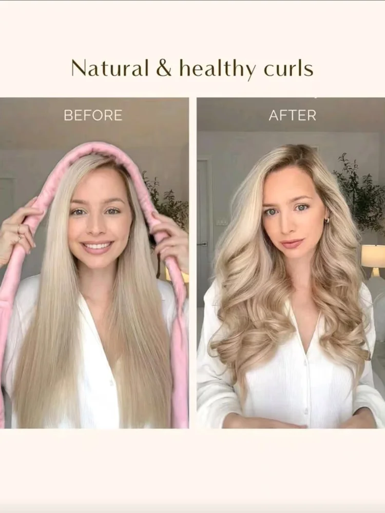 4pcs Bow Hair Roller
