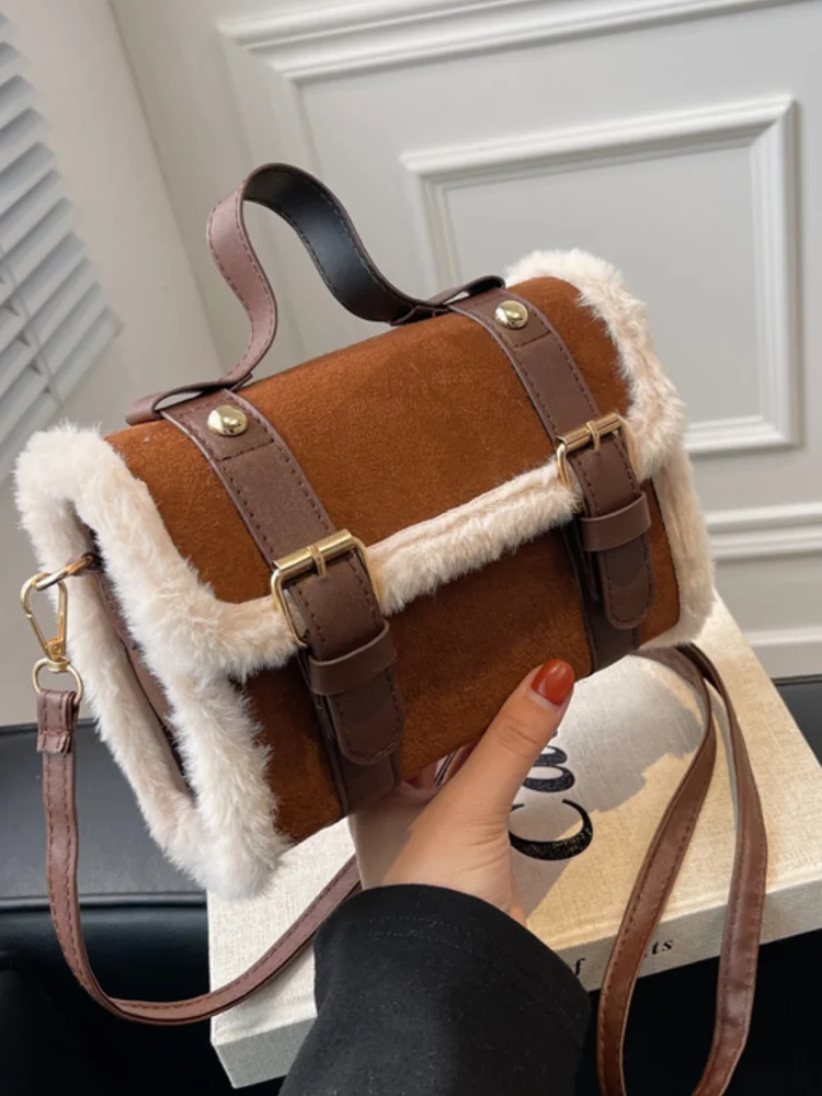 Adjustable Buckle Crossbody Bag