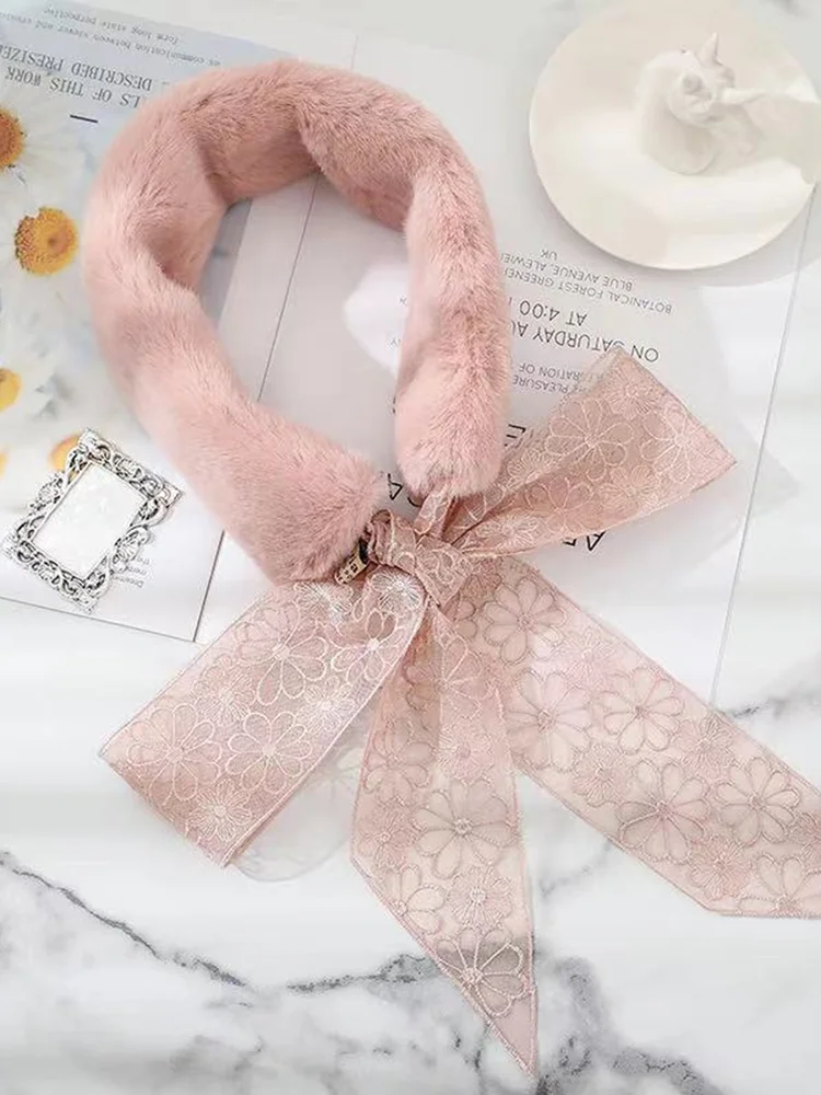 Bow Faux Collars