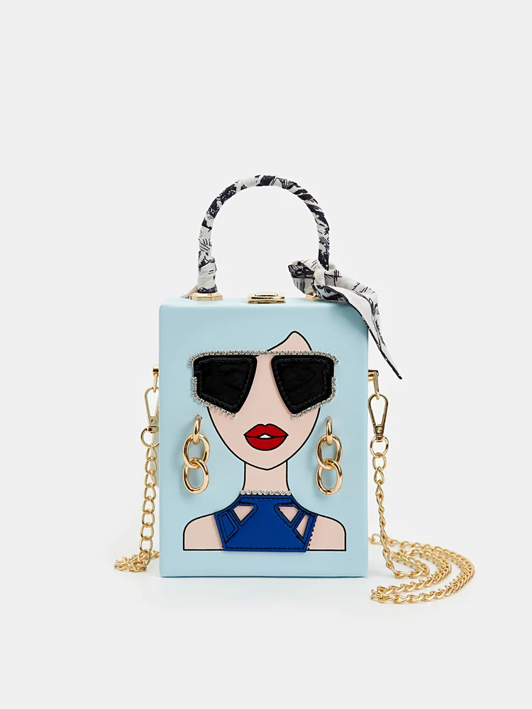 Solid Box Crossbody Bag 453 Solid Box Crossbody Bag