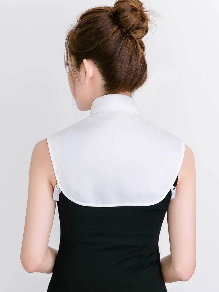 Button Faux Collars