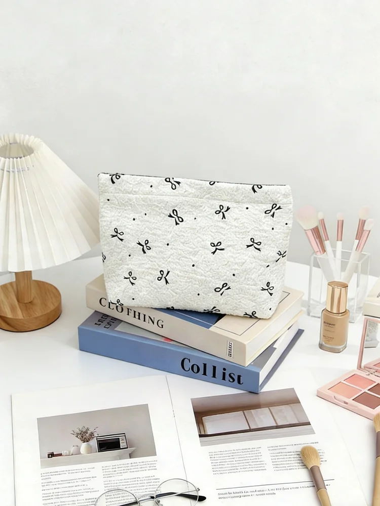 Bow Makeup Bag