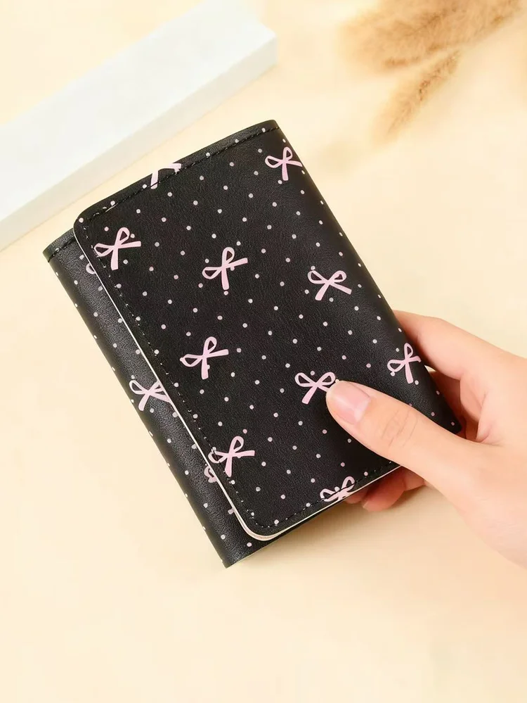 Bow Print Wallet